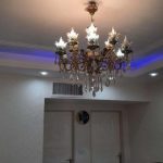 ۲ عدد لوستر تمام برنز اصلی