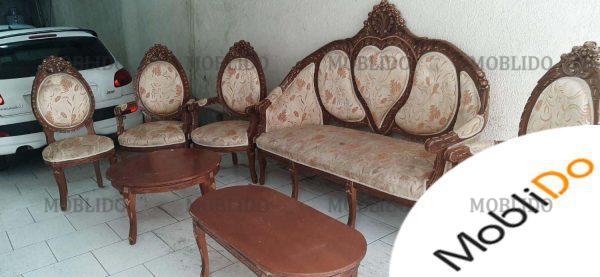 مبلمان سلطنتی ۹ نفره با دو میز عسلی