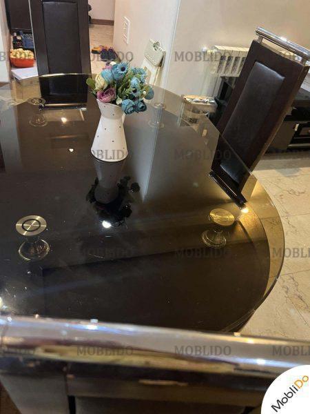 نهارخوری چوبی ۴ نفره دوطبقه