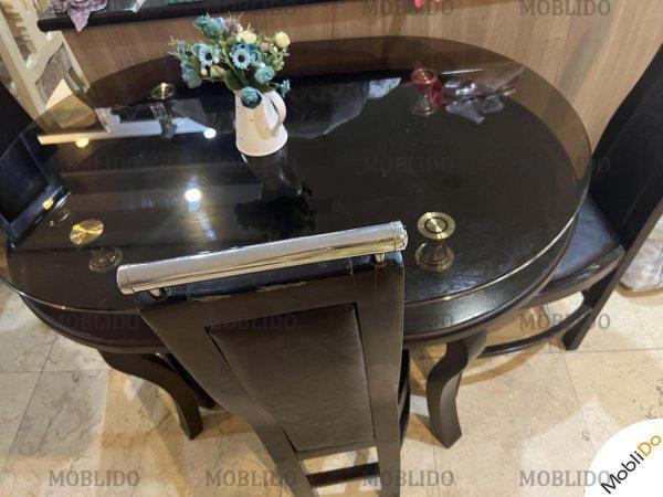 نهارخوری چوبی ۴ نفره دوطبقه