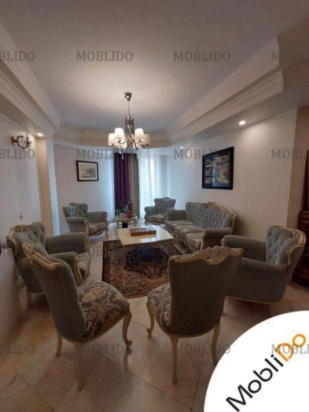 سرویس ست مبلمان ۹ نفره و میزناهارخوری ۸ نفره