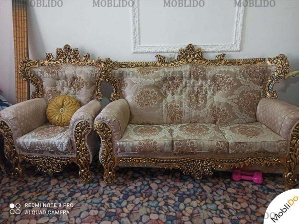 مبلمان هفت نفره زیبا