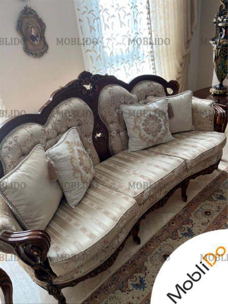 مبل و میز ناهار خوری استیل