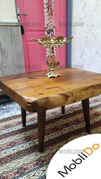 میز جلومبلی روستیک