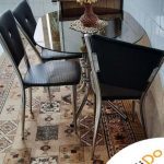 میز نهارخوری بیضی ۴نفره