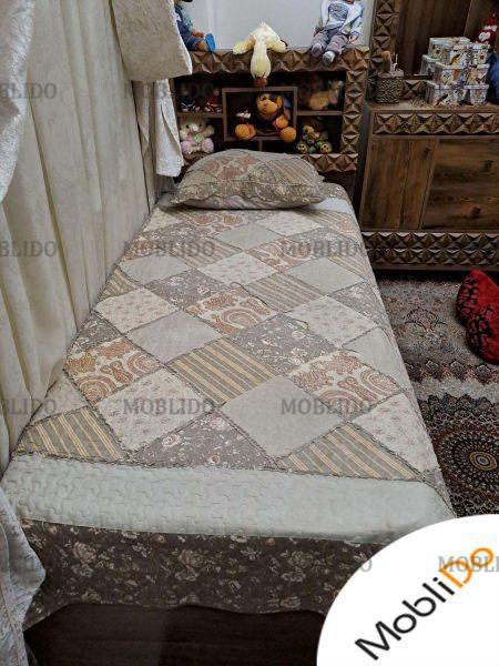 تخت خواب تک نفره سالم و نو