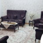 مبل هفت نفره و عسلی جلو مبلی و نهارخوری ونگه