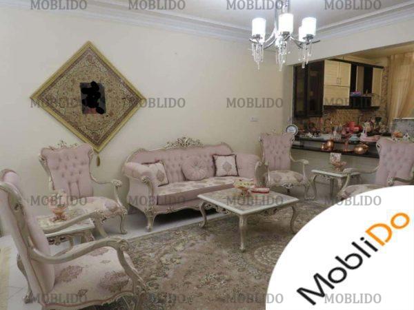مبل و میز نهارخوری سلطنتی طرح سنگ